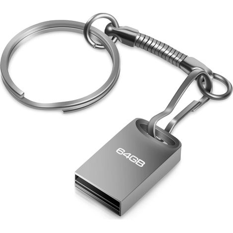 Clé USB 64 Go carrée mini pour ordinateur portable, PC, voiture et autres (1/5)