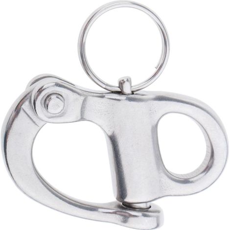 Boucle à largage rapide 35mm pour yacht de kayak de type mousqueton à mousqueton en acier inoxydable (1/5)