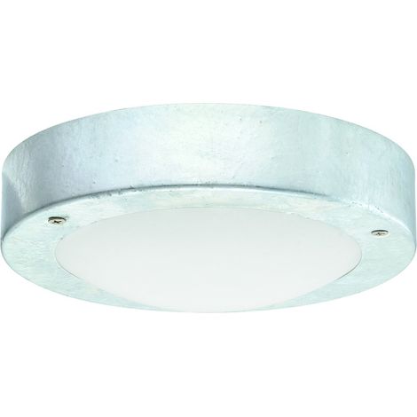 Lampe de plafond moderne Vento 1 gris Ø 18,5 cm - 30906