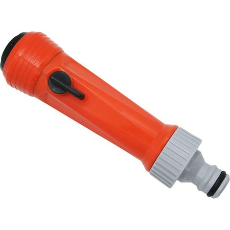 Siroflex 4760/S Pistola Acqua Giardino Dritta Made in Italy Spruzzino Con Lancia Per Tubo Acqua Pistola Da Giardino Raccordi Per Tubi Irrigazione Lancia con regolatore di flusso e doppia funzione (1/4)