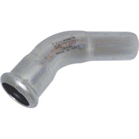 Gomito 45° Mf 28 Inox A Saldare