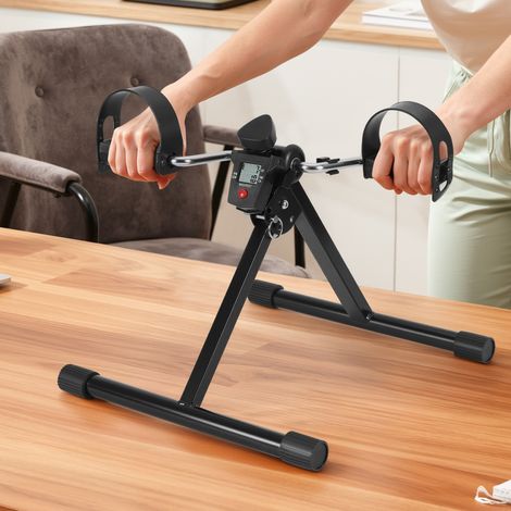 Wolketon Mini bicicleta plegable para uso doméstico: ejercita brazos y piernas, y aumenta la masa muscular (1/5)