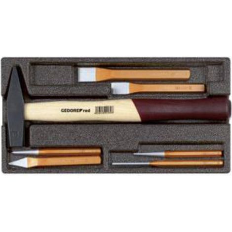 Set martello e scalpello in legno Gedore Red 60 mm (1/5)
