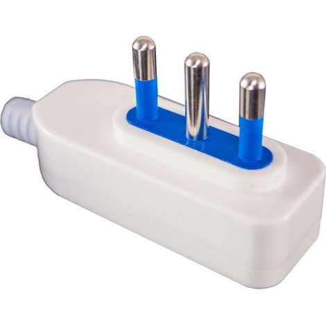 Spina Elettrica Attacco 10A Adattatore Presa Piatta Piccolo Pipa Volante (1/3)