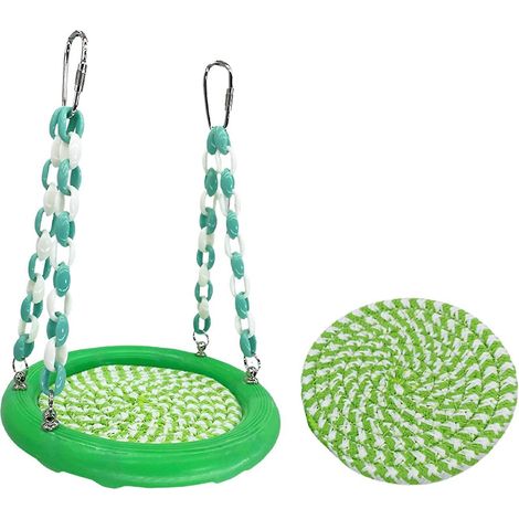 Hamac suspendu pour perruche, support pour cage à oiseaux, perruche ondulée, perruche naine, vert CJY (1/3)