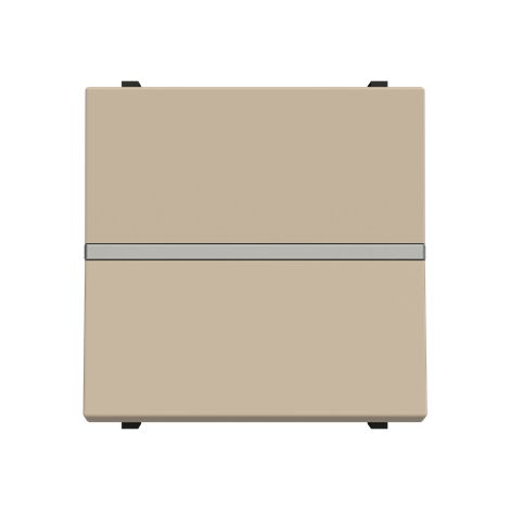 Zenit Interrupteur Bipolaire 2 Modules Champagne 2CLA220120N1901 ABB N2201.2CV (1/3)