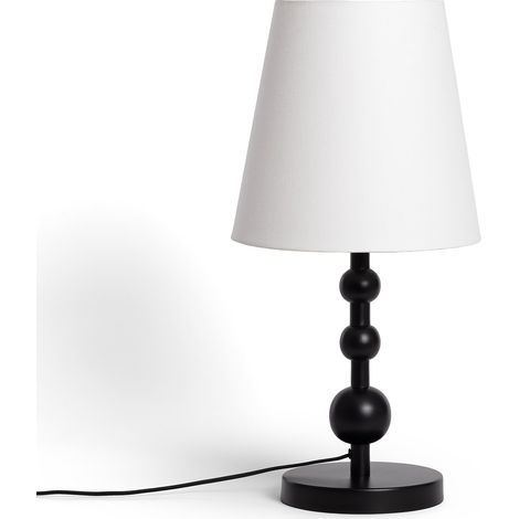 Lámpara de Mesa Metal Nunda Negro