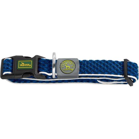 Collar para Perro Hunter Basic Hilo Azul 20