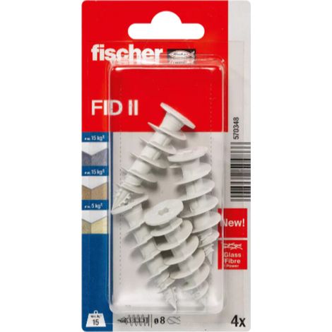 fischer Dämmstoffdübel FID II im Blister 5 Stk (1/2)