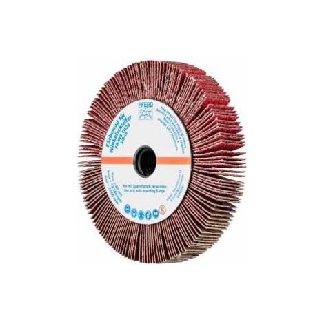 PFERD TOOLS Lamellenschleifrad für Winkelschleifer FR WS Ø 115x20mm 5/8-11 CO-COOL60 für Edelstahl 2 Stk (1/2)