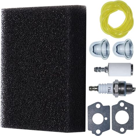 Kit de filtres à air et à carburant, pour Homelite St525 St725 Sx135 St385Bc St285Bc St275 St155, pour Homelite K100 K200 K300 Ut-20742 Ut-20764 Ut-20750 Coupe-bordures, pour Homelite 98760 (1/5)