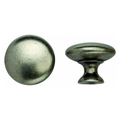Ouvre&Déco – Bouton de porte et tiroir de meuble zamak fer Ø25mm, ANTIQUAIRE