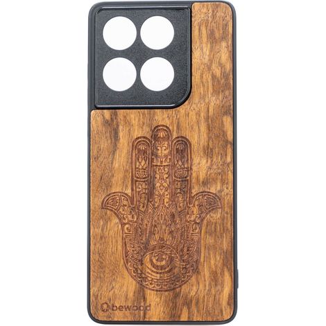 Bewood Holzhülle für Motorola Edge 60 / 60 Fusion 5G HAMSA IMBUIA (1/2)