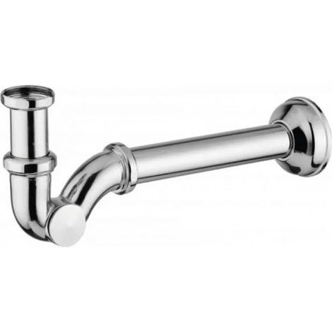 SIFONE A ESSE OTTONE CROMATO SENZA PILETTA 11/4   FRATELLI GIACOMINI SNC