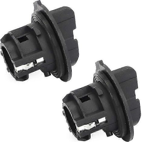 1/2 support de douille d'ampoule avant gauche ou droit compatible avec clignotant de voiture 63117159571 compatible avec BMW E90 E91 335xi Berline, accessoire de connecteur, lot de 2