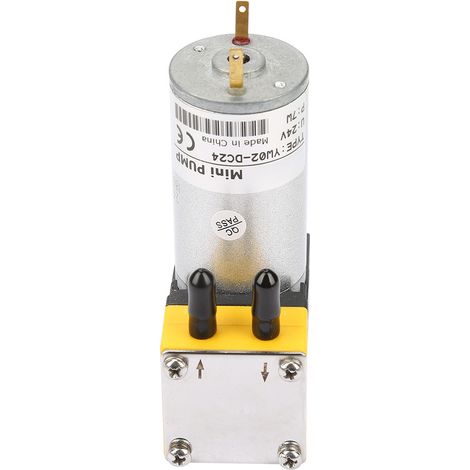 24-V-Miniatur-Membranpumpe 0,4–1 l/min für Luft und Flüssigkeiten, Vakuum und Transfer (1/5)