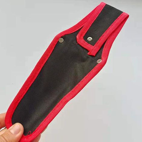 Schwarze Gartenscherentasche aus Canvas, 2-teiliges Set, hohe Zuverlässigkeit und Rostschutz, praktisches Zubehör für Gartengeräte (1/3)