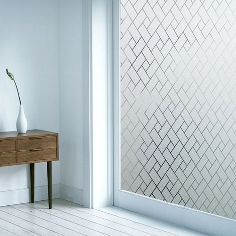 QAZQA Film Électrostatique Fenêtre Autocollant Fenêtre Film pour Vitre Maison 45x200cm Protection UV -Idéal pour Bureau Chambre Cuisine Maison Salle de Bain (1/4)