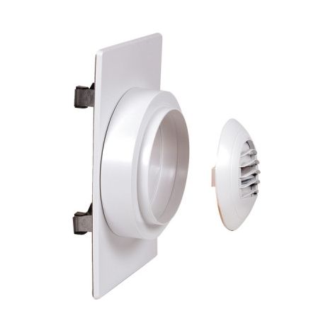 Anjos Ventilation – Platine de rénovation avec entretoise – Adhésif et collier de fixation VMC – Longueur 177mm – 1940 (1/4)