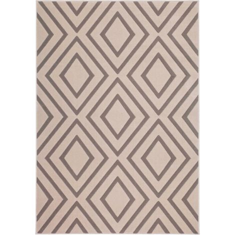 Tapis tissé lina 500 taupe - 200 x 290 cm (1/4)
