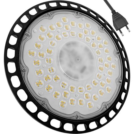 Lampada a sospensione industriale, ermetica a LED UFO IP65 HighBay 20000lm 200W (1/4)
