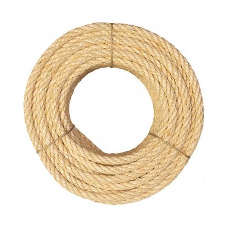 CUERDA SISAL F.NATURAL 6MMX10M.EHS - EHLIS