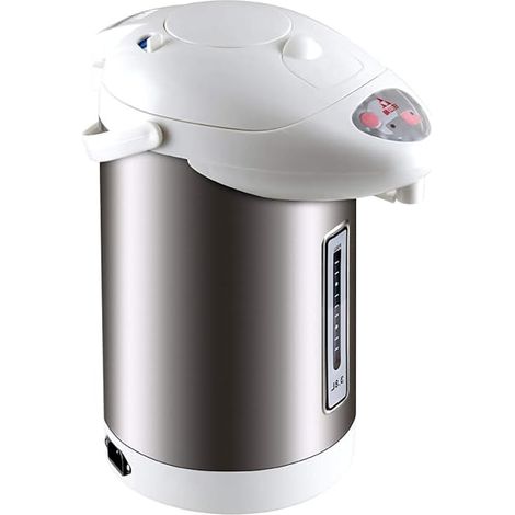 Distributeur électrique 220 V 3 L - Distributeur d'eau chaude Thermo Pot - Avec poignée et fenêtre de niveau d'eau - Pour bureaux, hôtels, appartements, ménages - 18,5 x 34 cm (1/5)