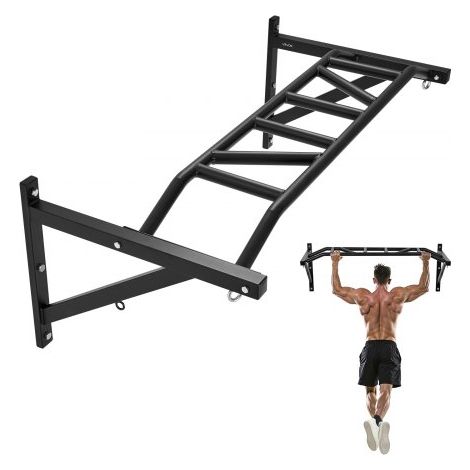 Barre de traction murale - 1260 mm barre de fitness multi-prise (1/5)