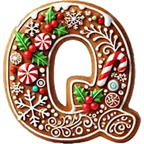 Lettre Personnalisée - Décoration Arbre De Noël En Acrylique - Lettre Initiale Alphabet Noël - 10 cm - 1 Pièce (1/3)