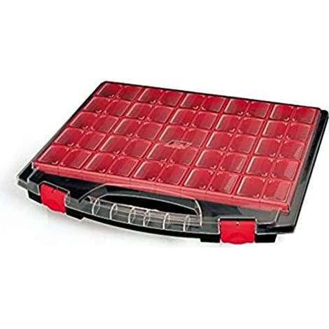 Tayg - Scatola di contenimento - 430 x 370 x 55 mm - 25 scomparti rimovibili (1/4)
