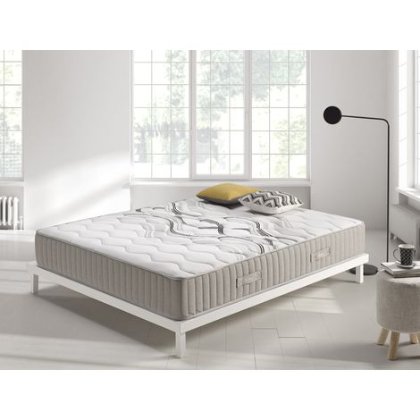 SIMPURMatratze 150x200cm ViskofederTaschenfederkerne und hochverdichteter HR-SchaumHöhe+/-26cm.