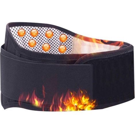 Ceinture de soutien lombaire auto-chauffante, ceinture de soutien lombaire magnétique chauffante, ceinture de soutien lombaire...