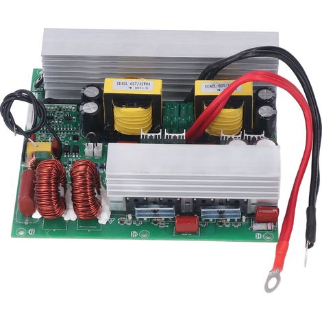 Onduleur à onde sinusoïdale pure 1000W 6 protections en aluminium carte onduleur mobile DC12V vers 220V (1/5)