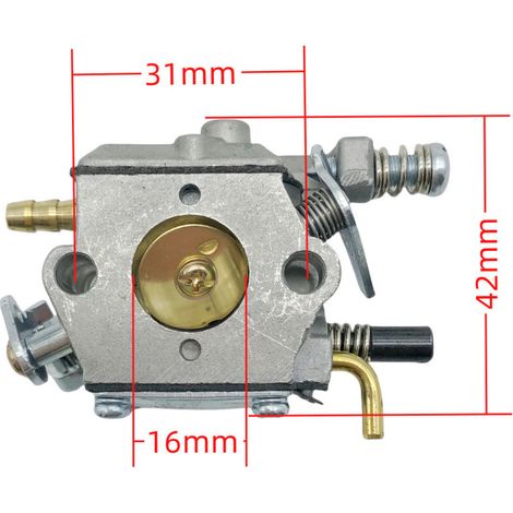 Ensemble de corps de papillon à haute efficacité de carburant et à atomisation élevée, adapté aux moteurs de tronçonneuses deux temps CS-310, CS-370, CS-400 WT 985 909-098.