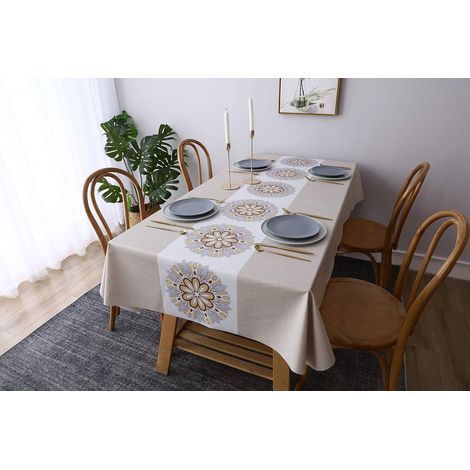 Toile enduite rectangulaire, imperméable, 140 x 180 cm (1/5)
