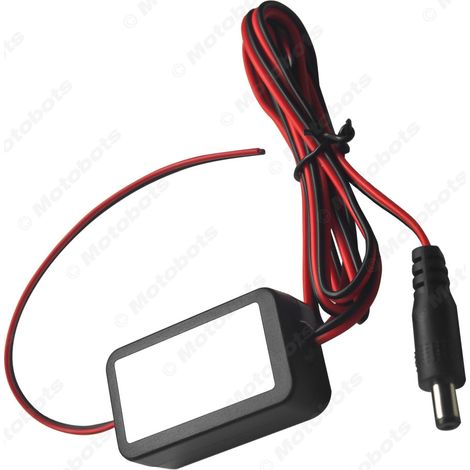 Redresseur pour caméra de recul 12V avec prise de câble d'extension / filtre de puissance avec sortie CC 5,5 mm. (1/4)