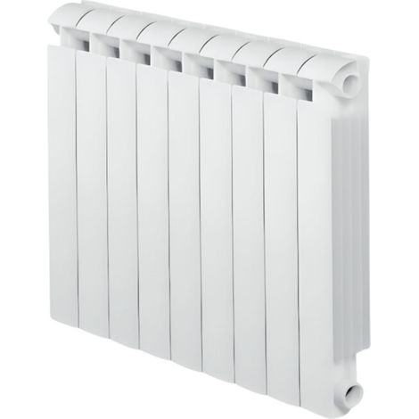 Radiateur fonte aluminium 1458W chauffage central 9 éléments – Dimensions 882x720x80mm – Température max 110°C – Pression max 6 bars – Global