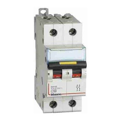 BTIFT82C50 Interruttore magnetotermico modulare BTDIN160 2P curva C - In= 50A