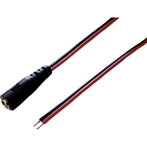 TRU COMPONENTS TC-2511280 Niedervolt-Anschlusskabel  -   5.50 mm  2.10 mm 0.50 m 1 St.