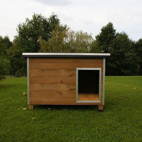 Niche À Chien Rocky 4 Bois Epicéa Certifié Fsc Taille Xxl (1/5)