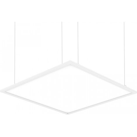 Panneau LED 60x60 cm 40W 4000lm LIFUD + Kit de Suspension 6000K LIFUD Individuel Blanc froid