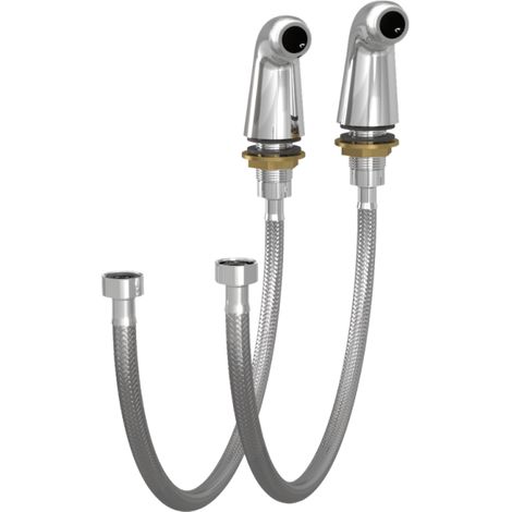 Colonnettes ANQUIER Idro'Flex avec flexibles 50 cm (1/2)