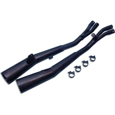 Silencieux Master CBX 750 F Noirs Homologués - Vendus par Paire