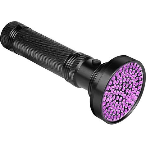 UV Flashlight, Upgraded 100 LED UV Lamp, Black Light, Ultraviolet Lamp (1/5)
