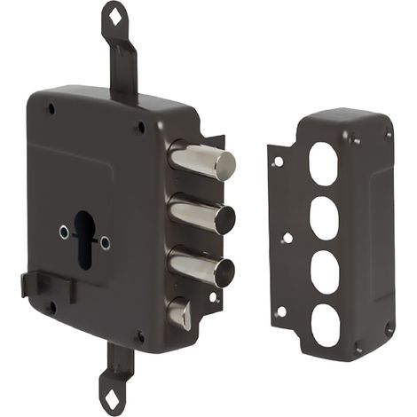 SERRATURA DA APPLICARE TRIPLICE PER LEGNO ART. 561 E 60 Sx  - CISA