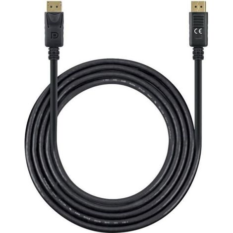 Câble DisplayPort - - 2.00 m - Fiche mâle - Noir - Vidéo (1/4)