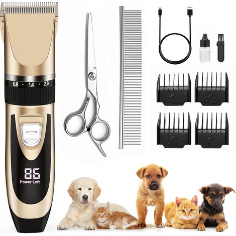 Tondeuse pour Chien: Silencieuse Rechargeable (1/5)