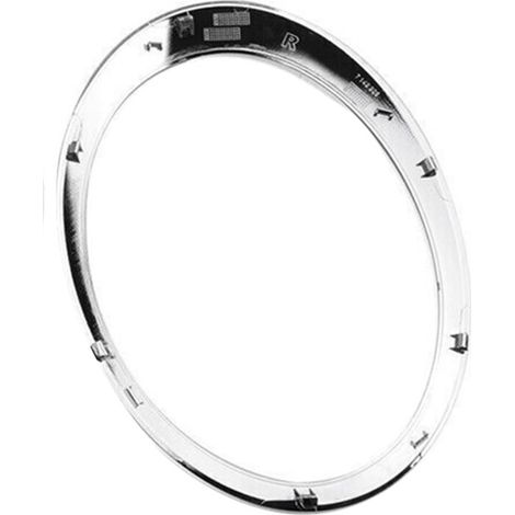 Bague Décorative Chromée Phare Droit Accessoire Auto Éclairage Voiture (1/4)