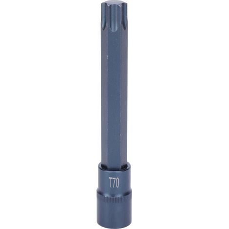 Embout de Tournevis Torx Alliage Steel T70 1/2" 150mm pour Cliquet (1/5)