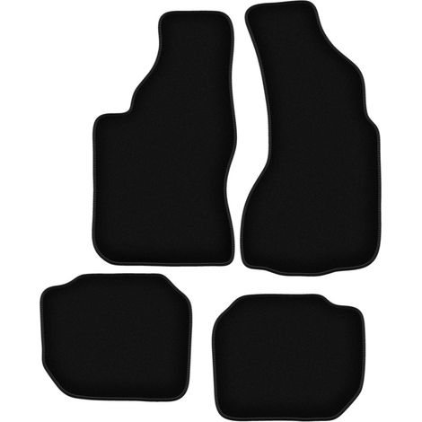 Tappetini base in velluto nero per: Audi V8 berlina (1988-1993) (1/5)